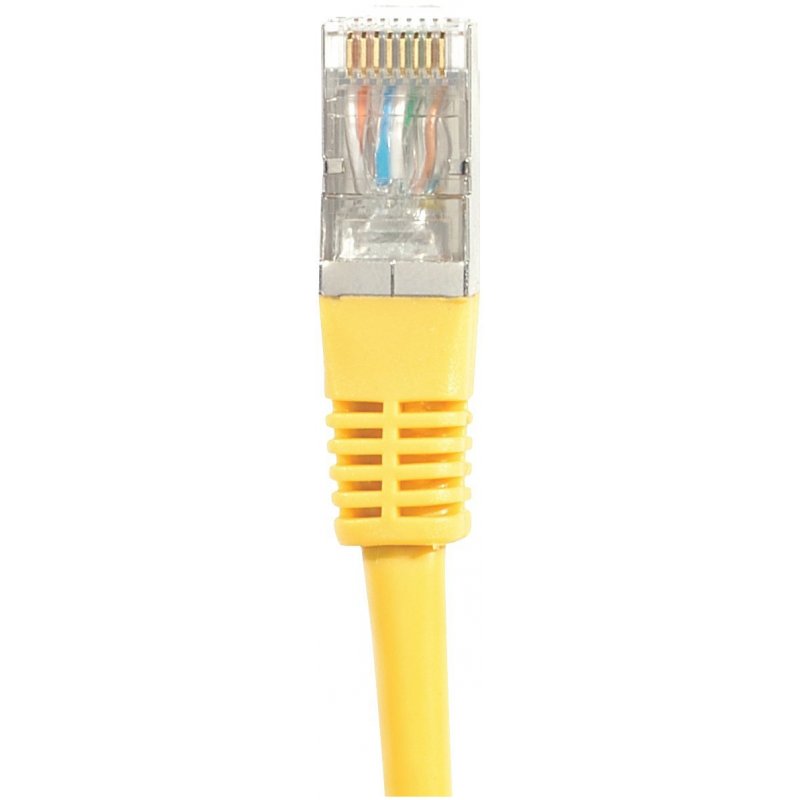 DEXLAN Cat6A RJ45 Patch cable S/FTP yellow - 7,5 m