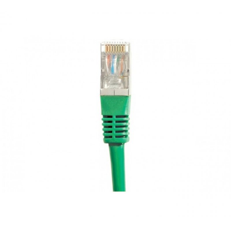EXC 858351 câble de réseau Vert 7,5 m Cat6a S/FTP (S-STP)