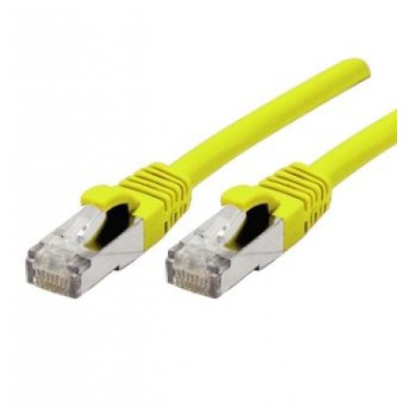 Dexlan 858418 câble de réseau Jaune 0,3 m Cat6a S/FTP (S-STP)