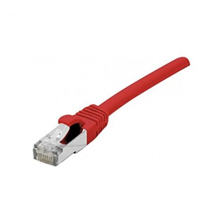 DEXLAN Cat6A RJ45 Patch cable S/FTP LSZH snagless red - 1 m