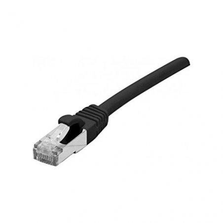 DEXLAN Cat6A RJ45 Patch cable S/FTP LSZH snagless black - 5 m