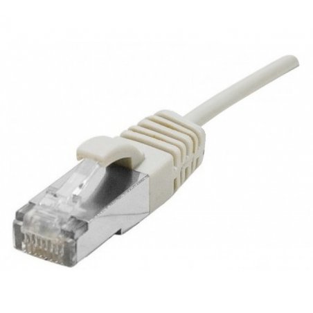 DEXLAN Cat6A RJ45 Patch cable S/FTP LSZH snagless grey - 0,5 m