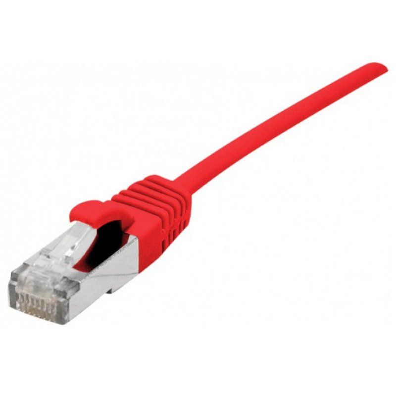 Dexlan 858734 câble de réseau Rouge 10 m Cat6a S/FTP (S-STP)