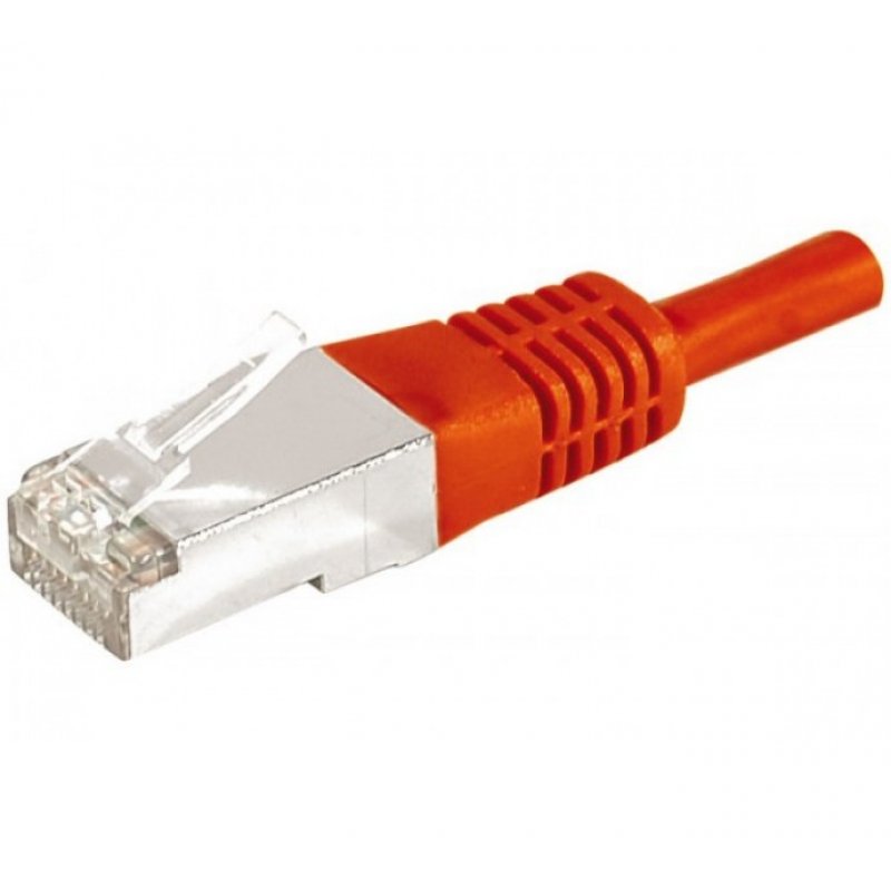 EXC 859532 networking cable Red 0.5 m Cat6a F/UTP (FTP)