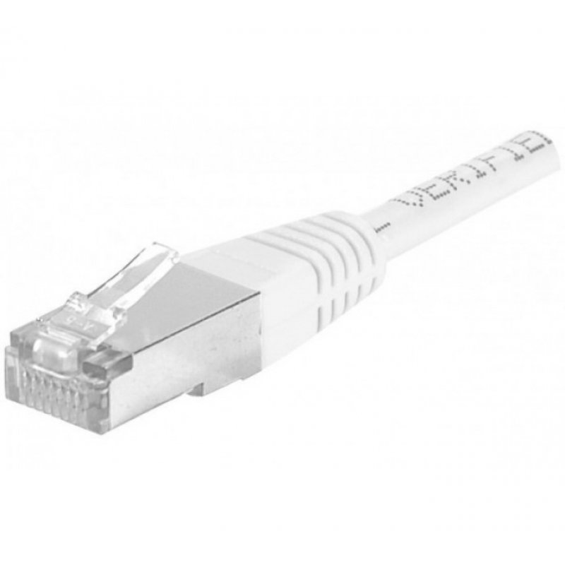 Dexlan 859584 câble de réseau Blanc 10 m Cat6a F/UTP (FTP)