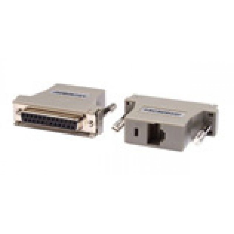 Raritan ASCSDB25F cable gender changer RJ-45 DB25 Grey