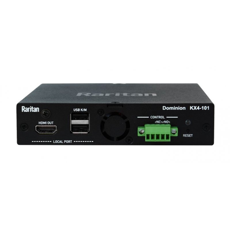 Commutateur KVM-sur-IP 4K port unique, ultra-HD, port local HDMI/USB