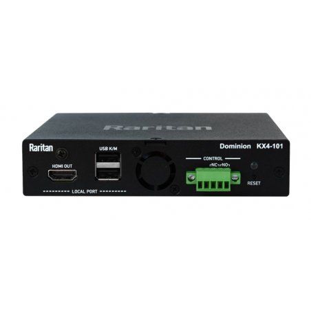 Raritan KX IV-101 KVM switch Rack mounting Black