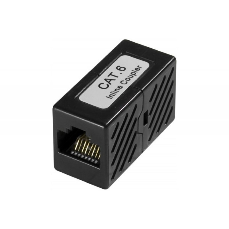 Dexlan Inline Coupler Category 6 F/F RJ45- UTP Straight