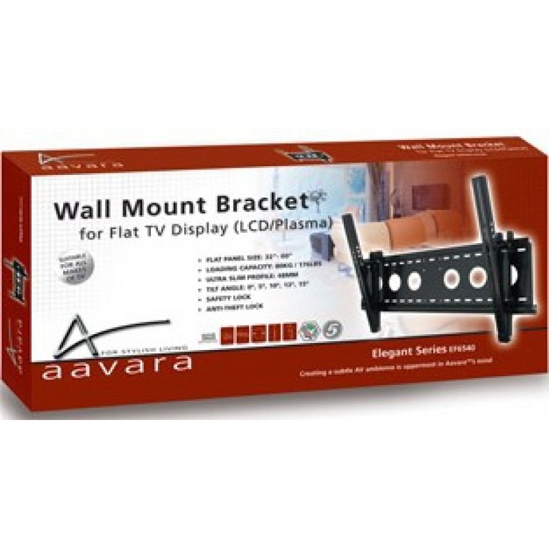 Aavara EF6540 support pour téléviseur Noir