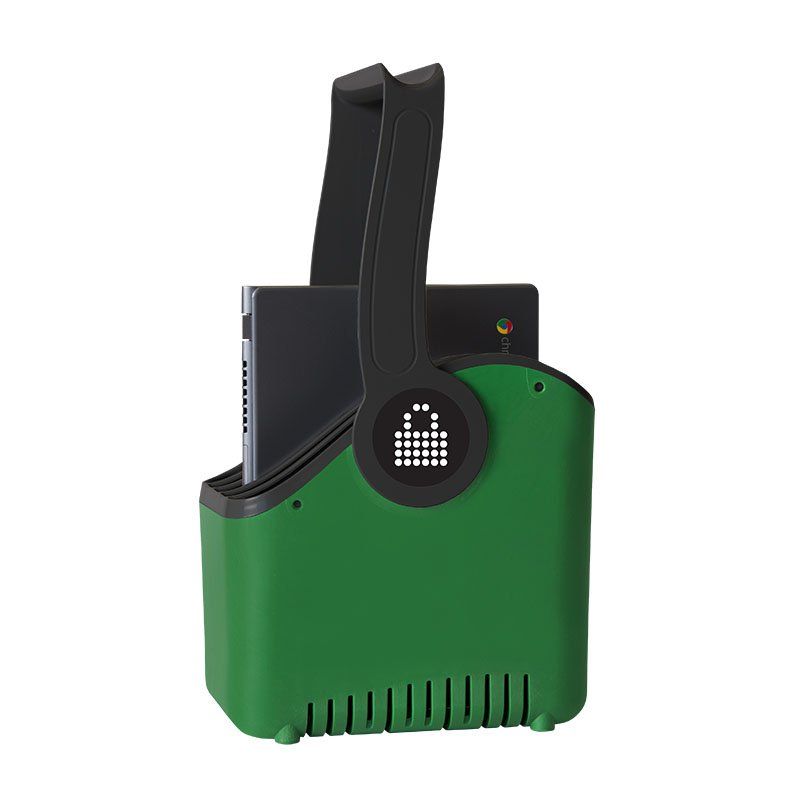 LocknCharge Carrier 40 Portable device management cart Black, Blue, Green, Grey