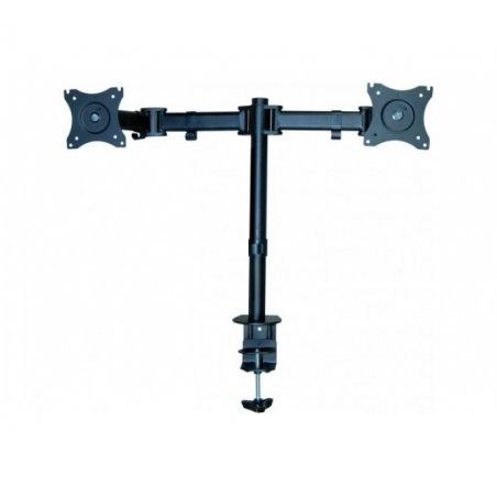 Desk mount - 2 monitors, clamp and grommet base