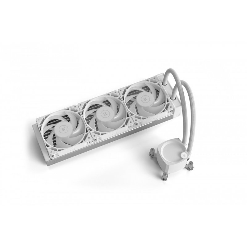 EK Water Blocks EK-Nucleus AIO CR360 Lux D-RGB Komplett-Wasserkühlung - Weiß
