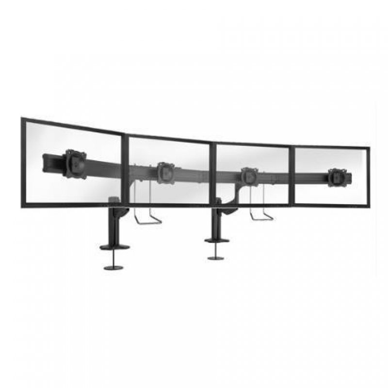 Nilox CHK4G410B support d'écran plat pour bureau 61 cm (24") Noir