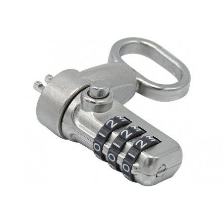 Extended Ferrule 3-Digit Combination Lock
