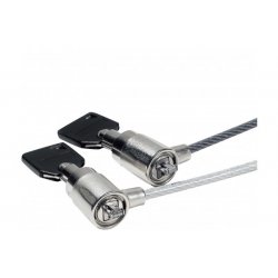 Dacomex Double Anti-Theft Lock f/ Laptop câble antivol 2,25 m