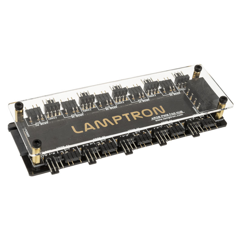 Lamptron compatible SP901-ARGB PWM Lüfter und RGB Hub - ARGB
