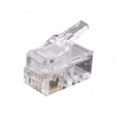 EXC 920441 connecteur de fils RJ9 Transparent