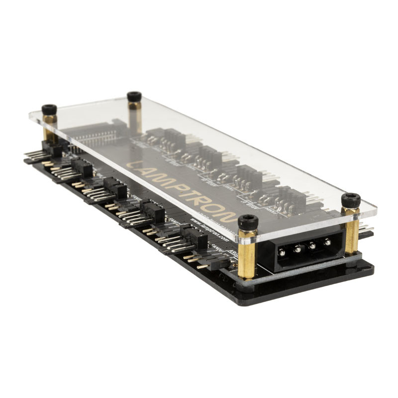 Lamptron compatible SP901-ARGB PWM Lüfter und RGB Hub - ARGB