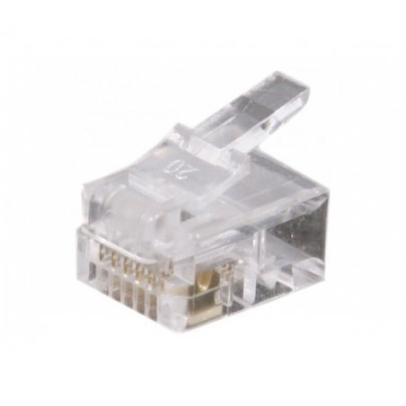 Modular Plug RJ12 6/6- Bag of 50