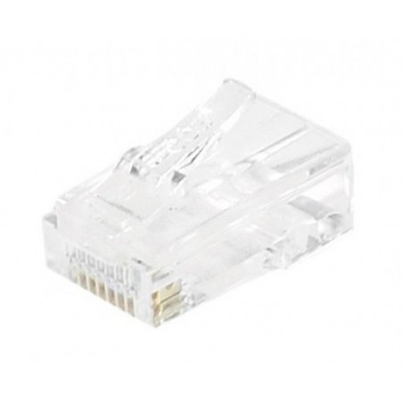Modular Plug RJ45 8/8 Unshielded- Bag of 10
