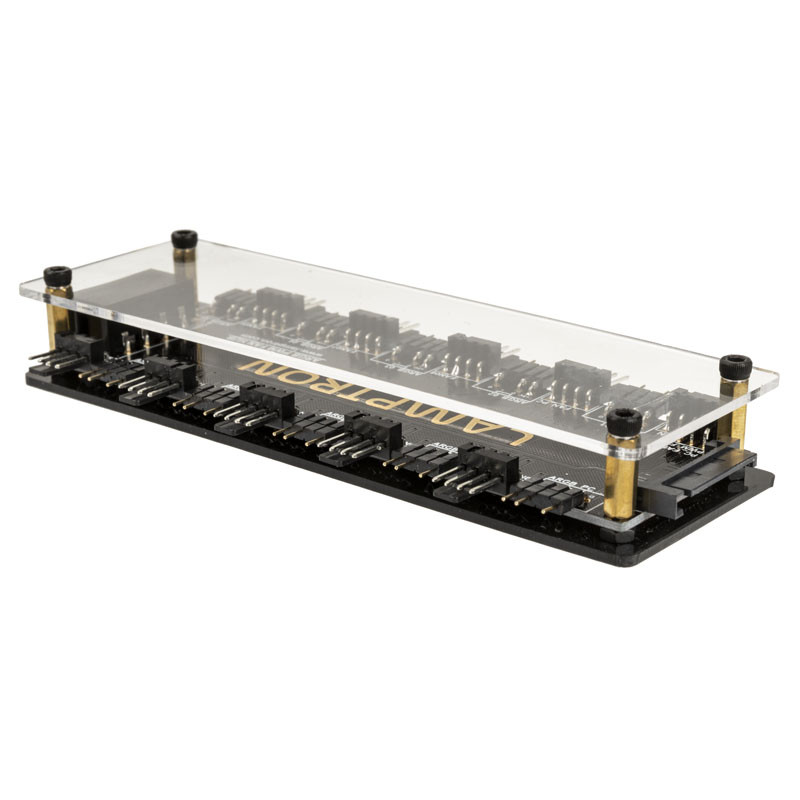 Lamptron compatible SP901-ARGB PWM Lüfter und RGB Hub - ARGB