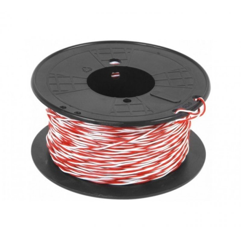 CUC Exertis Connect 925900 câble de téléphone 100 m Rouge, Blanc