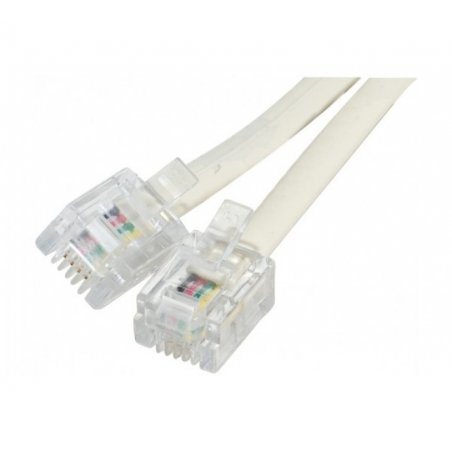 Telephone cord RJ11/ 4 conductors- 2 m
