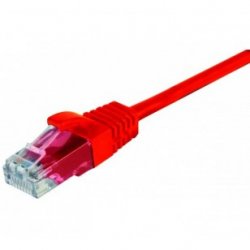 Cat5e RJ45 Patch cable U/UTP snagless red - 20 m