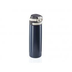 Leifheit 03275 thermos 600 ml Noir, Bleu Acier inoxydable