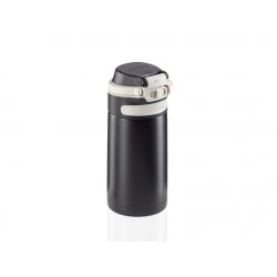 Leifheit 03243 travel mug 350 ml Black Stainless steel