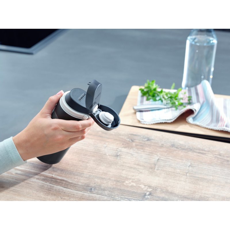 BORRACCIA FLIP ACCIAIO NERO 350ML