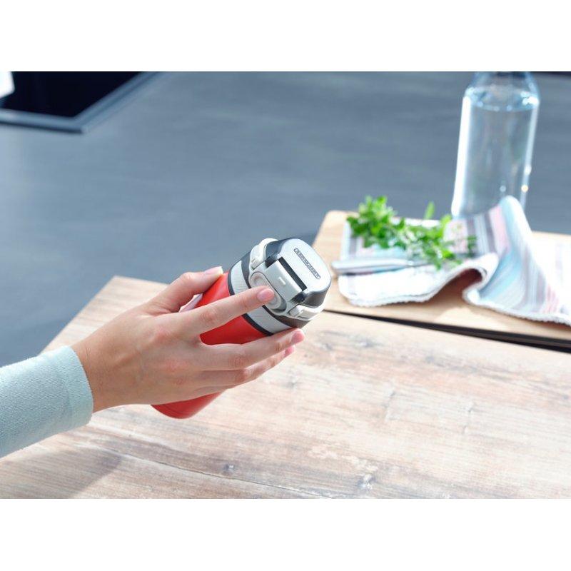 BORRACCIA FLIP ACCIAIO ROSSA 350ML