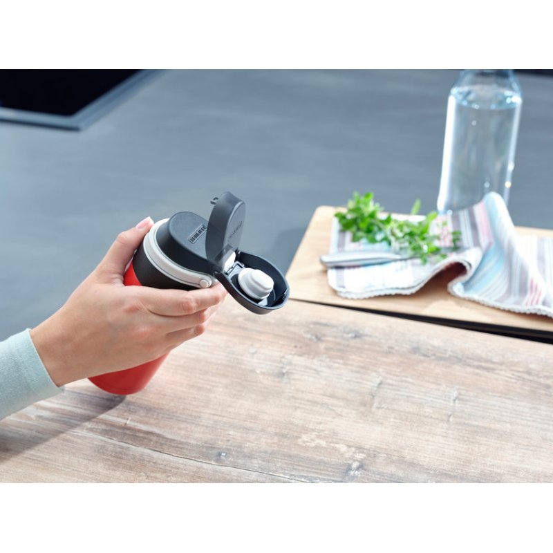 BORRACCIA FLIP ACCIAIO ROSSA 350ML
