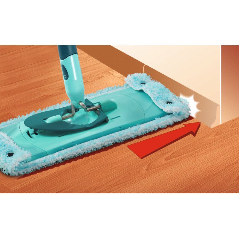 Leifheit 55320 accessoire pour éponger Mop cover Turquoise, Blanc