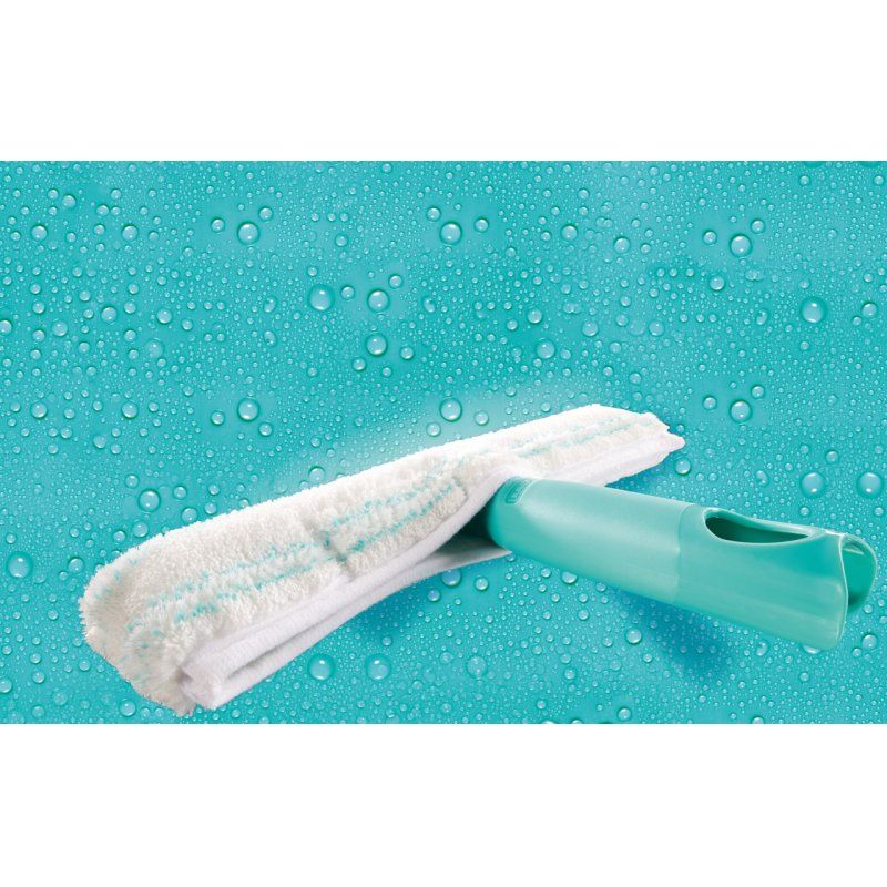 Leifheit 51163 outil pour nettoyage des carreaux 26 cm Turquoise, Blanc