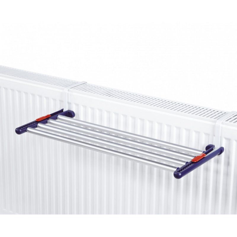 Leifheit Quartett Duo Rangement mural Noir, Acier inoxydable