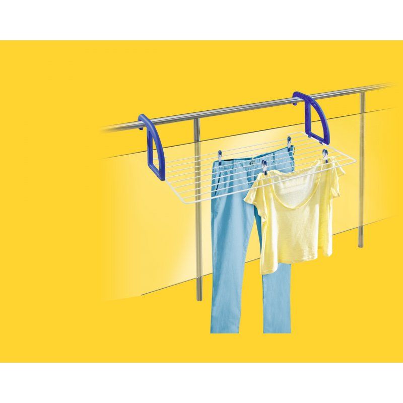 Leifheit Classic 70 Wall-mounted rack Blue, White