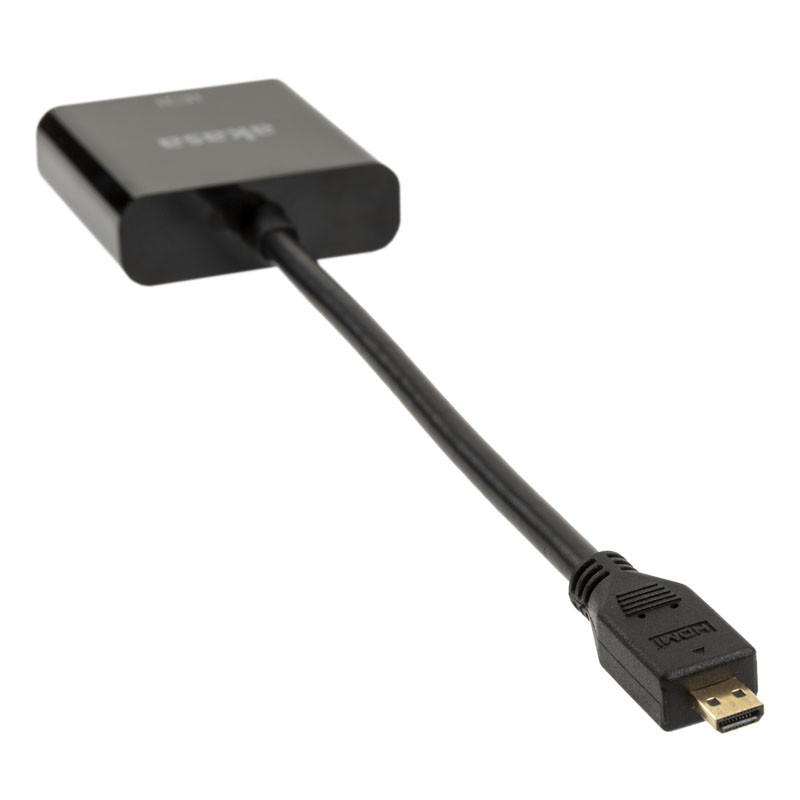 Akasa compatible Micro HDMI zu VGA Konverter Adapter