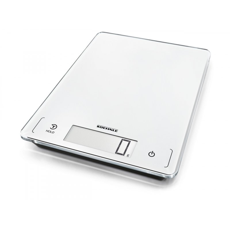 Soehnle Page Profi 300 White Countertop Rectangle Electronic kitchen scale