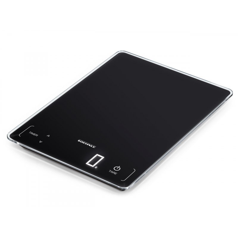 Soehnle Page Profi 100 Black Countertop Rectangle Electronic kitchen scale