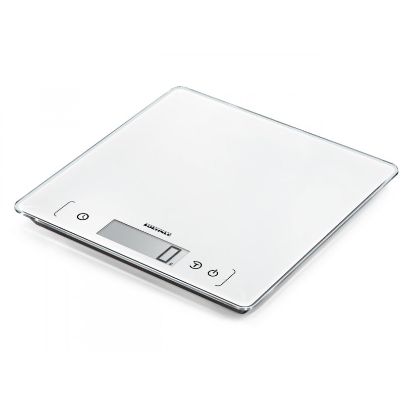Soehnle Page Comfort 400 Blanc Comptoir Carré Balance de ménage électronique