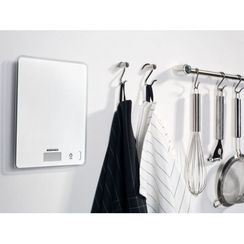Soehnle Compact 300 Blanc Comptoir Carré Balance de ménage électronique