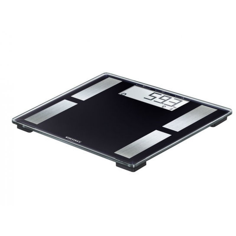 Soehnle 63879 personal scale Square Black Electronic personal scale