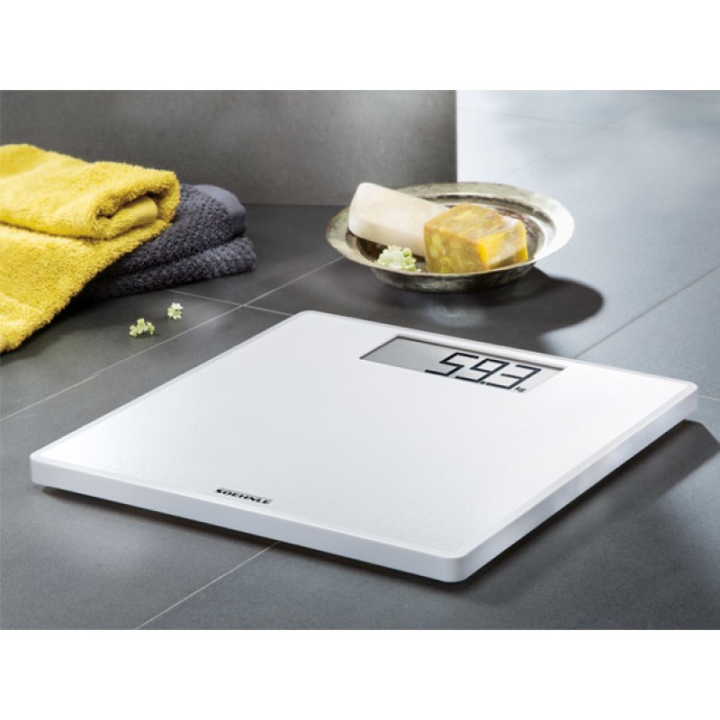 Soehnle Sense Safe 100 Square White Electronic personal scale