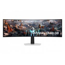 Samsung Odyssey LS49CG934SUXEN computer monitor 124.5 cm (49") 5120 x 1440 pixels DQHD OLED Silver