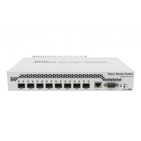 Mikrotik CRS309-1G-8S+ Géré Gigabit Ethernet (10/100/1000) Connexion Ethernet, supportant l'alimentation via ce port (
