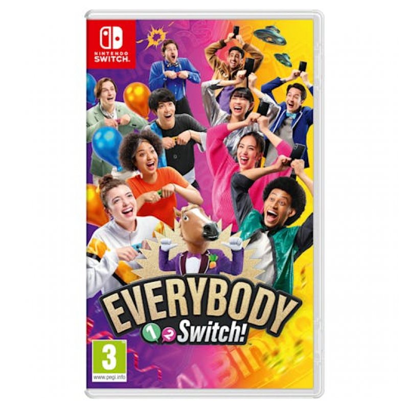 Nintendo Everybody 1-2-Switch! Standard Traditional Chinese, German, Dutch, English, Spanish, French, Italian, Japanese,