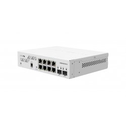Mikrotik CSS610-8G-2S+IN commutateur réseau Gigabit Ethernet (10/100/1000) Connexion Ethernet, supportant l'alimentatio