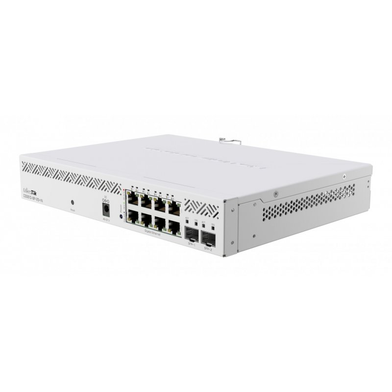 Mikrotik CSS610-8P-2S+IN commutateur réseau Géré Gigabit Ethernet (10/100/1000) Connexion Ethernet, supportant l'alim